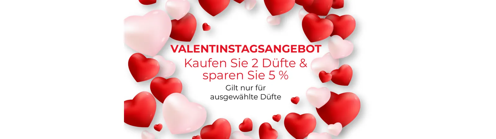 Valentinstagsangebot