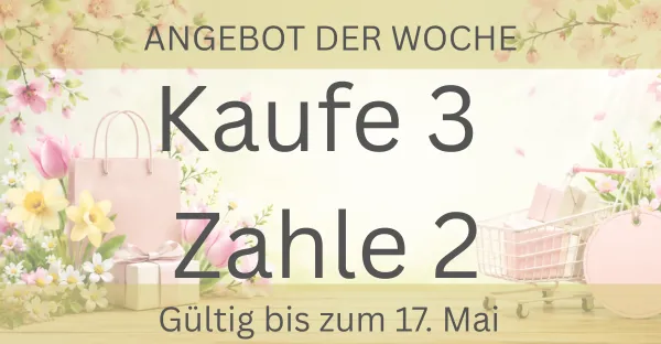 3 für 2 auf ausgewählte Cremes