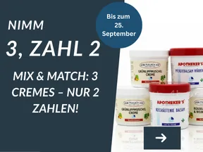 3 für 2-Aktion