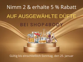 Tag 2 und Erhalte 5% Rabatt