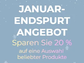 Januar-Endspurt Angebot