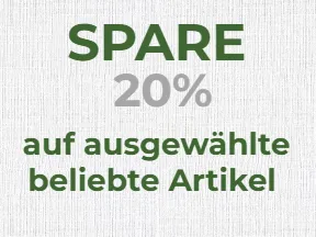 Spare 20% Aktion